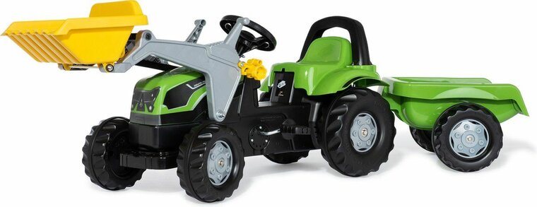 Rolly Toys Deutz Met Voorlader En Aanhanger