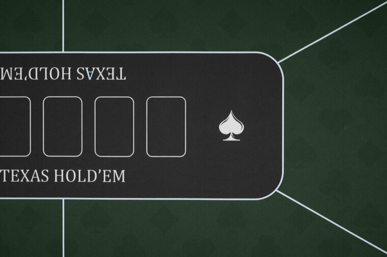 Pokerkleed 140 x 80 cm - Groen