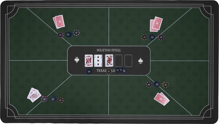 Pokerkleed 140 x 80 cm - Groen
