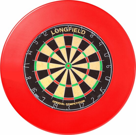Longfield Dartboard surround PU - Rood