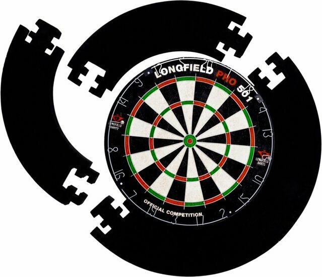 Longfield 4pc surround - Zwart