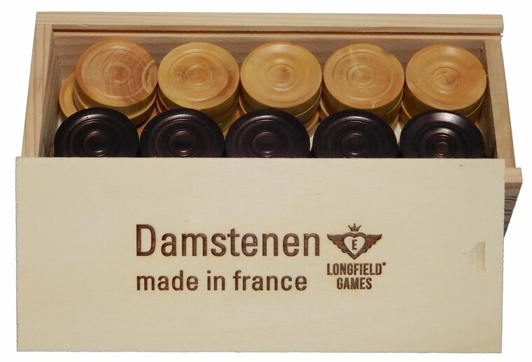 Damstenen 35 mm - Palmhout