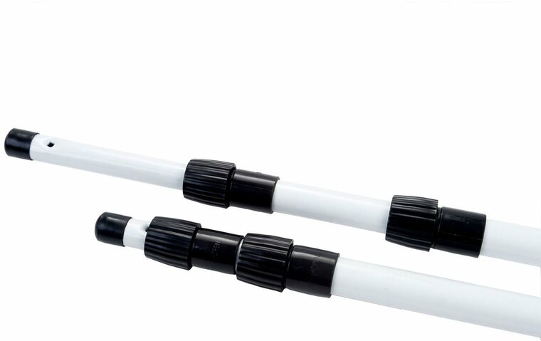 Badmintonset 4 spelers luxe met 2 shuttles en uitschuifbare poles | Angel Sports