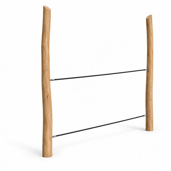 Robinia tokkelbrug voor openbaar gebruik  (voorbeeld uitvoering) - witte achtergrond