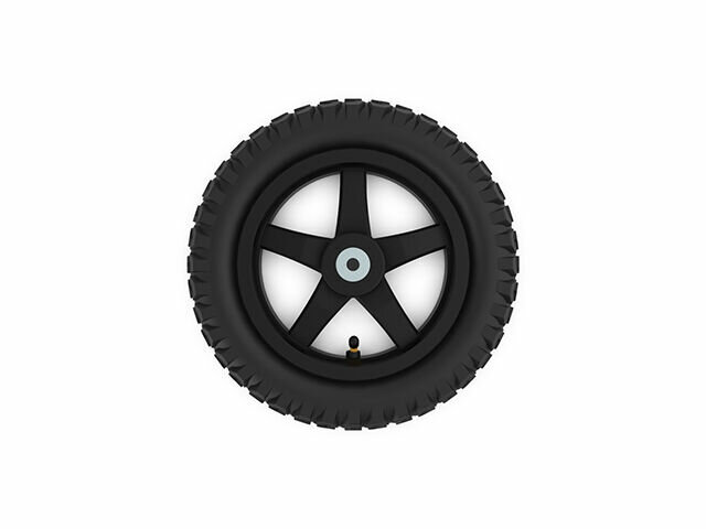 BERG-Onderdeel Skelter - wielen zwart 12.5x2.25-8 all terrain