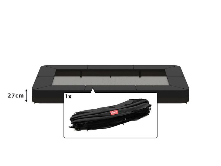 Berg Ultim Champion - Inground Beschermrand 330X220 Zwart