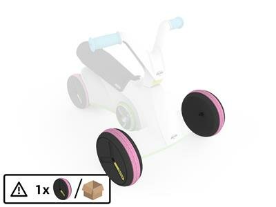 BERG GO Twirl Multicolor - Front Wheel