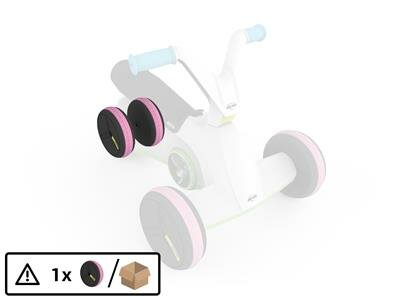 BERG GO Twirl Multicolor - Rear Wheel