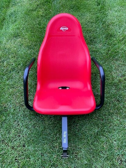 BERG Duostoel Rood (2e Keus) &ndash; XL Skelter Passagiersstoel