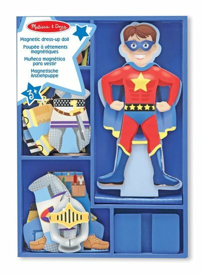 Melissa &amp; Doug  Magnetische Aankleedpop Billy