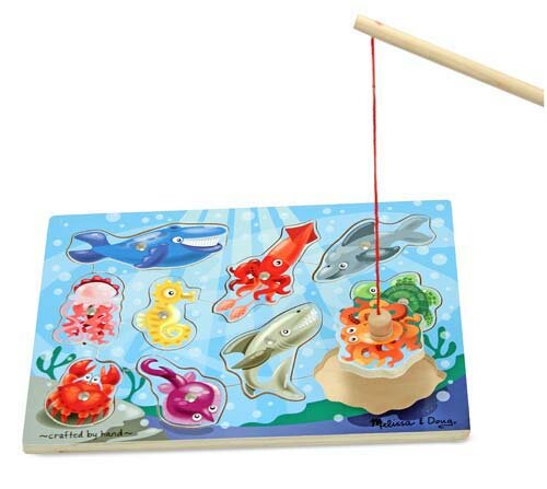 Melissa &amp; Doug  Houten Visspel Magnetisch