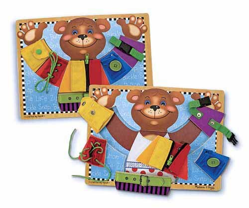 Melissa &amp; Doug  Houten Speelbord Basisvaardig.