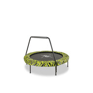 EXIT Tiggy junior trampoline met beugel &oslash;140cm - zwart/groen