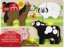 Melissa &amp; Doug Boerderij Legpuzzel Met Dikke Stukken