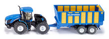 Siku new holland tractor met hooiwagen 1:50