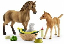 Schleich Paarden - Babydieren Verzorgingsset 42432