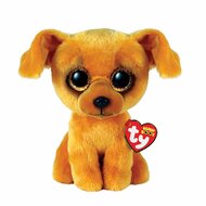 TY Beanie Boo&#039;s Zuzu Lightbrown Dog 15cm