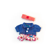 MINILAND KLEDING SET MEISJE 21CM