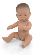 MINILAND BABYPOP BLOOT AZIATISCHE JONGEN 32CM