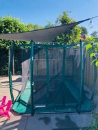 Avyna Trampoline Veiligheidsnet 340x240 Groen | Compleet 