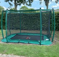 Avyna Trampoline Veiligheidsnet 340x240 Groen | Compleet 