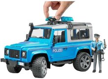 Bruder Land Rover Defender Politieauto Met Politieman 1:16