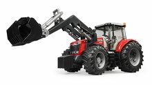 Bruder Massey Ferguson 7624 Met Voorlader 1:16