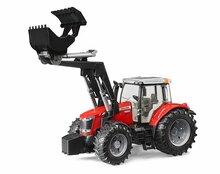 Bruder Massey Ferguson 7624 Met Voorlader 1:16