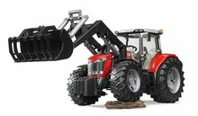 Bruder Massey Ferguson 7624 Met Voorlader 1:16