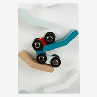 Small Foot - Houten Autobaan Toren met Auto's, 3dlg.