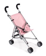 Bayer Chic Poppenbuggy Roma (Lichtgrijs/Roze)