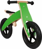 loopfiets Broozzer houten - Carbon Fibre - groen