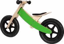 loopfiets Broozzer houten - Carbon Fibre - groen