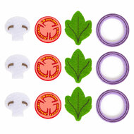Small Foot - Houten Speeleten Pasta Chef Set, 19dlg.