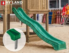 Hy-Land P6s Speeltoestel Grenenhout - Polyethyleen Glijbaan en Schommel