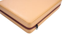 Longfield Backgammon 9&#039;&#039; beige zipper, beige/ oranje/zwart