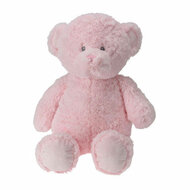 Knuffel Beer Pluche Roze, 60cm