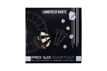 Dartboard Pro501 inclusief PU surround zwart en 2 sets darts / VPE 4