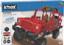 36181 K&#039;NEX Gemotorizeerde Rode Jeep - Bouwset