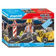 Playmobil City Action 71185 Bouwvakker met randensnijder