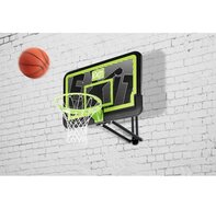 EXIT Galaxy basketbalbord voor muurmontage met dunkring - black edition