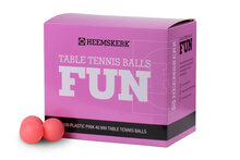 Roze Pingpongballetjes Fun (per 100)