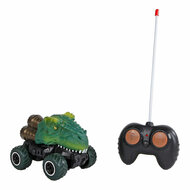 Dinoworld Dinosaurus RC Bestuurbare Auto met Licht, 12,5cm