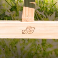 Dual Top 2.0 Zand &amp; Water Picknicktafel met rode bakken