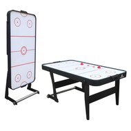 Icing XL opklapbare Airhockey tafel Zwart