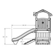 Step2 Woodland Adventure Playhouse &amp; Slide