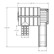 Step2 Woodland Adventure Playhouse &amp; Slide