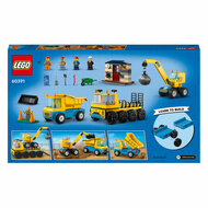 LEGO City 60391 Kiepwagen, Bouwtruck&nbsp;en Sloopkraan