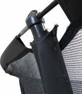 Denver Trampoline met veiligheidsnet en ladder &Oslash; 366 cm - Onground - Zwart