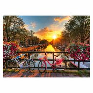 Ravensburger Puzzel Fietsen in Amsterdam, 1000st.